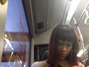 Hot SG girl in bus