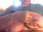 BBW wife on Skype