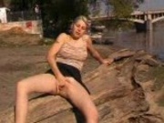 Public Upskirt Masturbation