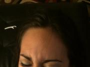 HUGE FACIAL BLOWJOB DOESNT LIKE CUMSHOT LATINA