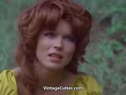 Redhead Fucked in the Forest 1960s Vintage