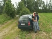 Outdoors Mature Threesome by snahbrandy
