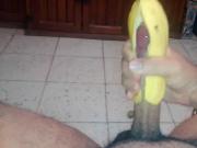 masturbation with banana peel