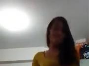 Cute pinay girl dancing