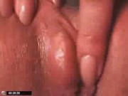 Masturbating my erect clit and wet pussy