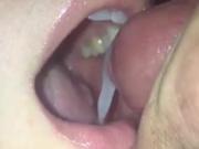 llenando la boca