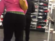 Phat Bubble Booty MILF Shopping w Son