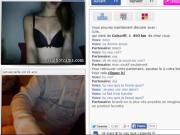 Young Slim Babe Fingering Pussy on Chatroulette