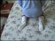 Fitting And Changing My Knee Socks - part 1