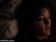 actress Ella Purnell lingerie and sexy movie scenes