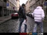 Property agent gets seduced by a gay dude