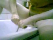 Yanka Zimina. I wash my pussy and masturbate with a shower