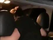 sexy my aunt in the car gives in the ass