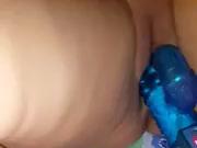 hatunu vibratorle tava getiriyor