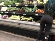 Buff Booty at Whole Foods Candid