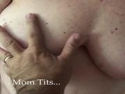 Mom Gets Undressed in the Bedroom