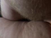 Bear bottom fucks friends huge cock pt. 2