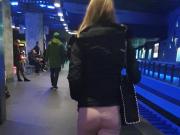 Chubby wanks and cums looking at my thighs