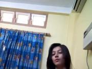 Young gorgeous Indian girl Self made for bf before her date