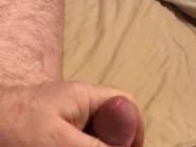 Cum shot with lube