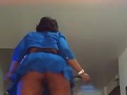 Youtuber Joycelyn Sabal - Big booty upskirt dancing
