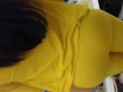 Yellow Spanish candid ass