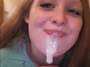 Homemade Cumshot In Mouth Compilation
