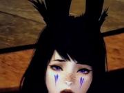 FFXIV Cum Tribute - Qystra Rava Viera