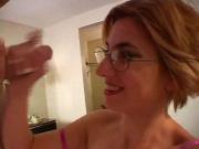 Private Amateur Blonde Hotel Hand Job