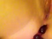 Foot anal beads