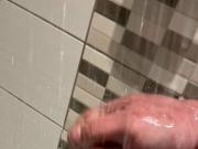 Shower Wank