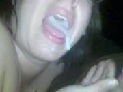 Suburban Mom Laura Eats Hubby's Cum