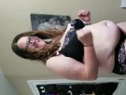 Bbw boob an belly shaking