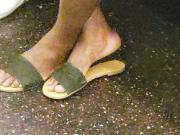 candid ebony feet
