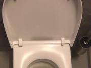 Cum on Toilet