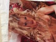 13th cumshot on a cumstained shared pornmag