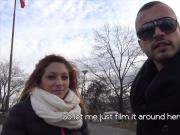 Redhead always wanted to try sex for money with stranger