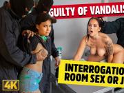 LAW4k. Bad teen girl paints the walls but gets caught