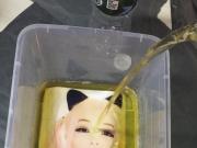 Belle Delphine Piss Tribute with bonus pee and Cum Tribute