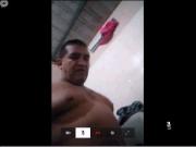 ecuadorian dad show his cock