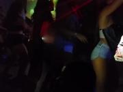 Girls dancing on stage at the club