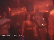 2 busty chicks dancing together