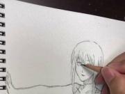 female figure drawing 001