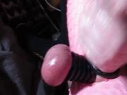 prolapsing and cuming with hard tied balls