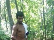bulgarian gypsy wanks for me in the woods