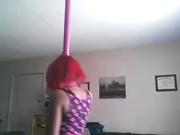 Bisexual Ebony Milf - Pole dancing PT1