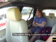 European cabbie sucking backseat passenger