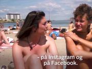 Danish girls talk about being topless on the beach