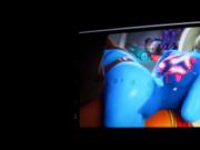 Samus Aran's ass cum tribute 9