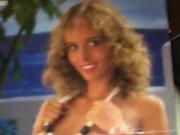 cumshot on a vintage playmate
